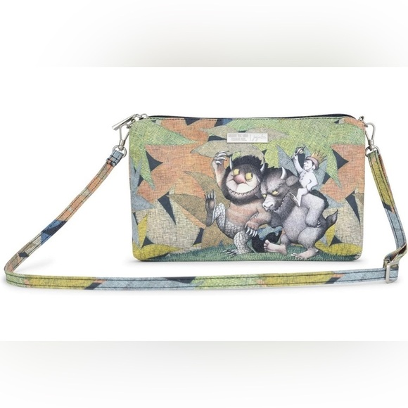 JuJuBeBe Quick Shoulder Bag/Wristlet Purse Where The Wild Things Are NWT